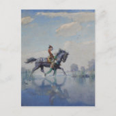 Überqueren der Fens, c. 1916 von N.C. Wyeth Postkarte (Vorderseite)