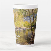 Überqueren der Latte-Tasse am Buffalo Milchtasse (Vorderseite)