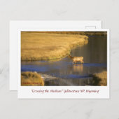 Überqueren der Postkarte des Madison (Vorne/Hinten)