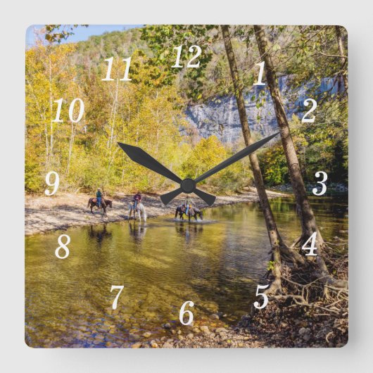 Überqueren der Uhr an der Buffalo-Brücke (Vorderseite)