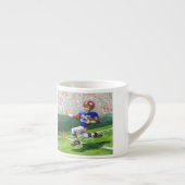 Überqueren der Ziellinie für einen Touchdown Espressotasse (Rechts)