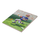 Überqueren der Ziellinie für einen Touchdown Fliese (Seite)