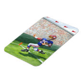 Überqueren der Ziellinie für einen Touchdown Magnet (Linke Seite)