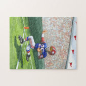 Überqueren der Ziellinie für einen Touchdown Puzzle (Horizontal)