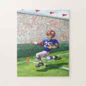 Überqueren der Ziellinie für einen Touchdown Puzzle (Vertikal)