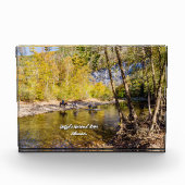 Überqueren des Buffalo-Fotos Fotoblock (Vorderseite)