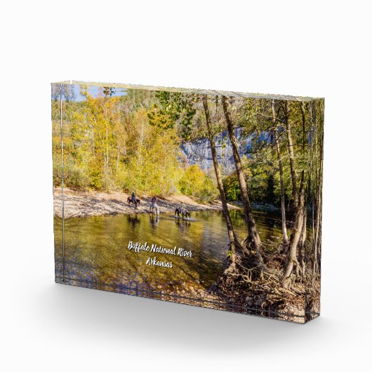 Überqueren des Buffalo-Fotos Fotoblock (Rechts)