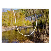 Überqueren des Buffalo River große Geschenktasche Geschenktüte (Rückseite)