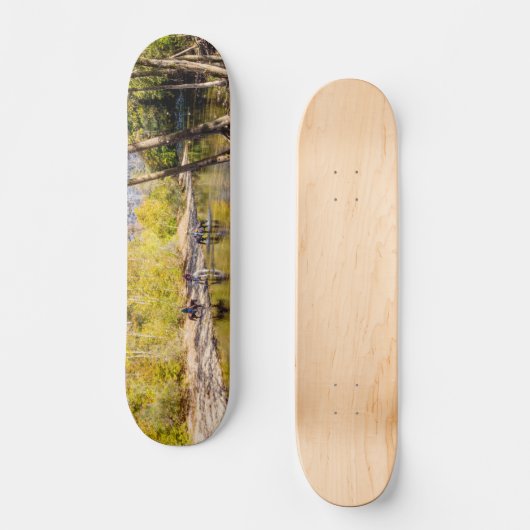 Überqueren des Buffalo River Skateboard Deck (Vorderseite)