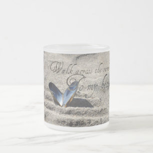 überqueren mattglastasse