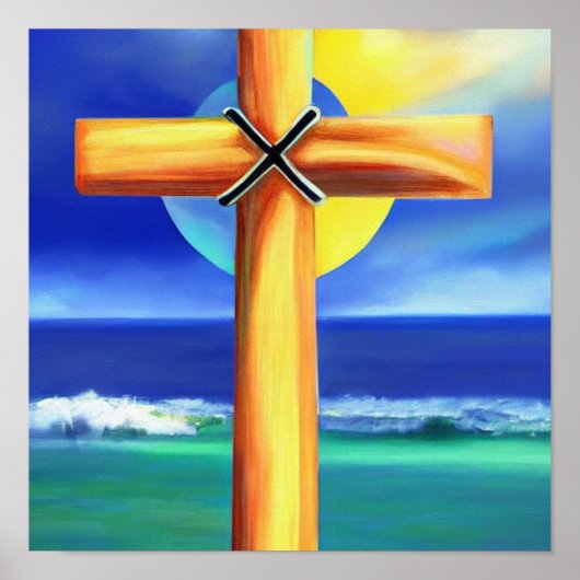 Überqueren Sie das Sea Poster (Vorne)