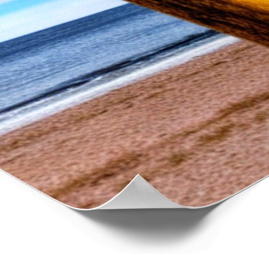 Überqueren Sie das Waves Poster (Ecke)