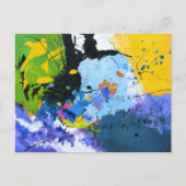 überqueren Sie den Knopf Postkarte (Vorderseite)