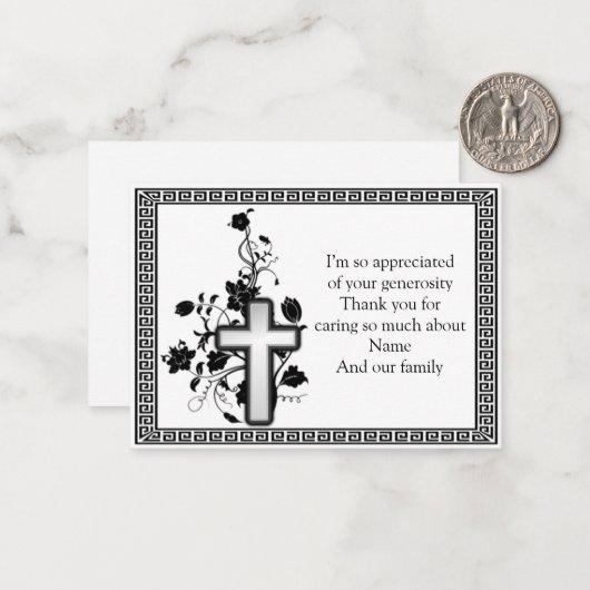 Überqueren Sie die Blume mit den Karten (Vorderseite/Rückseite Beispiel)