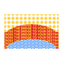 Überqueren Sie die Brücke zu Ihrem Schicksal Mauer