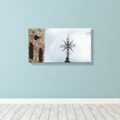 Überqueren Sie die Skies Canvas-Printwerbung Leinwanddruck (Insitu (Holzboden))