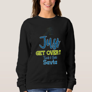 Überqueren Sie einfach die sonnige Strecke und die Sweatshirt