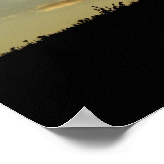 Überqueren Sie Sunset Poster (Ecke)