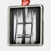 überqueren silbernes ornament (Links)