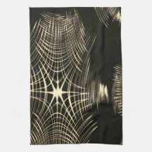 Überquerte Khaki-Linien, die sich in Welle wiederh