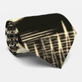 Überquerte Khaki-Linien, die sich in Welle wiederh Krawatte (Gerollt)