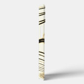 Überquerte, nusenbraune Spuren, heller Hintergrund Case-Mate iPhone Hülle (Rückseite / Rechts)