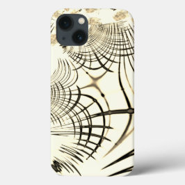 Überquerte, nusenbraune Spuren, heller Hintergrund Case-Mate iPhone Hülle