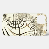 Überquerte, nusenbraune Spuren, heller Hintergrund Case-Mate iPhone Hülle (Rückseite (Horizontal))