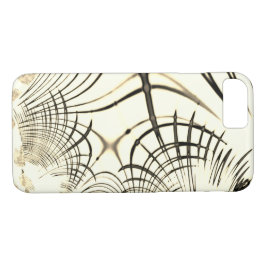 Überquerte, nusenbraune Spuren, heller Hintergrund Case-Mate iPhone Hülle