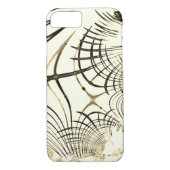 Überquerte, nusenbraune Spuren, heller Hintergrund Case-Mate iPhone Hülle (Rückseite)