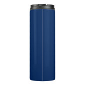 Überquerte Pistolen-Marine Thermosbecher (Rückseite)