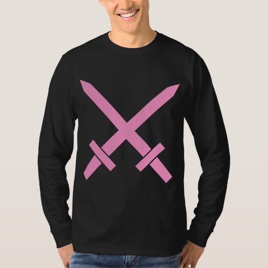 Überquerte Schwerter T-Shirt (Vorderseite)