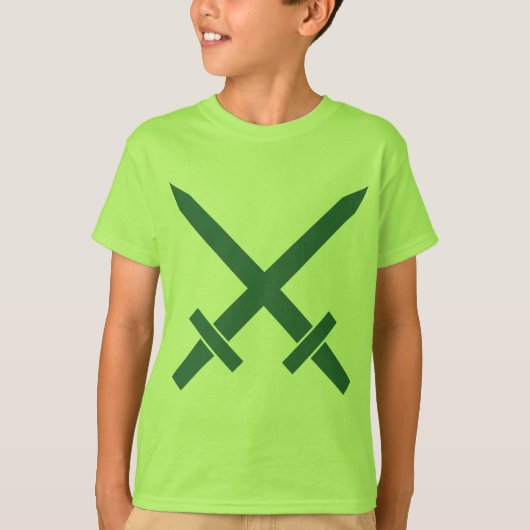 Überquerte Schwerter T-Shirt (Vorderseite)