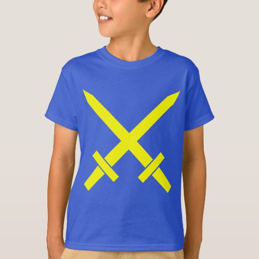 Überquerte Schwerter T-Shirt (Vorderseite)