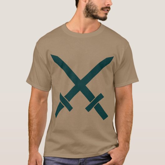 Überquerte Schwerter T-Shirt (Vorderseite)