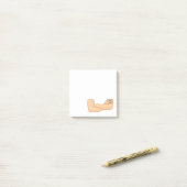 Überquerte Waffen Post-it Klebezettel (Auf Schreibtisch)