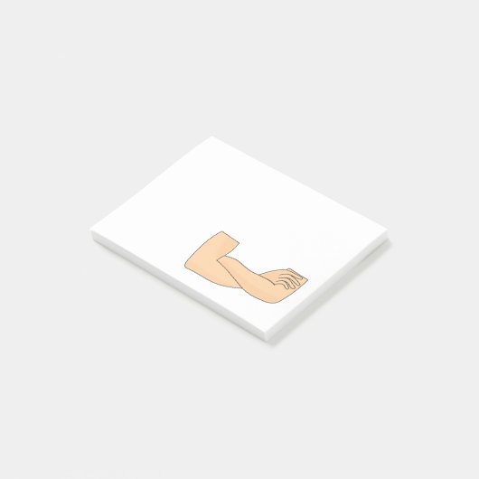 Überquerte Waffen Post-it Klebezettel (angewinkelt)