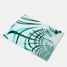 Überquerte Zyanspuren auf hellen Hintergrund