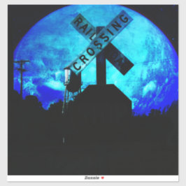 Überquerung Aufkleber