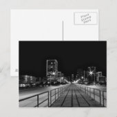 Überquerung der 9. Street Bridge bei Nacht Postkarte (Vorne/Hinten)
