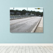 Überquerung der Brücke 7622 Leinwanddruck (Insitu (Holzboden))