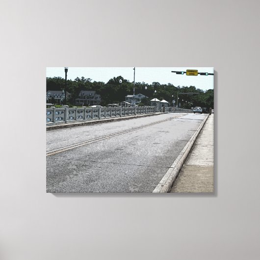Überquerung der Brücke 7622 Leinwanddruck (Vorderseite)