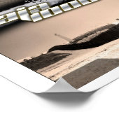 Überquerung der Linie baja 1000 Poster (Ecke)