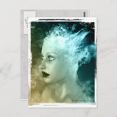 Überquerung der Postkarte für die surreale Gotik (Vorne/Hinten)