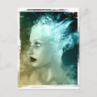 Überquerung der Postkarte für die surreale Gotik