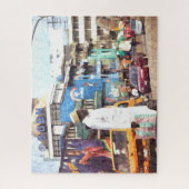 Überquerung der Straße Lagos Nigeria Puzzle (Vertikal)