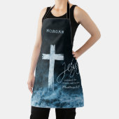 Überquerung der Wasserschrift Personalisiert Schürze (InSitu)