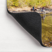 Überquerung des Buffalo River Mousepad (Ecke)