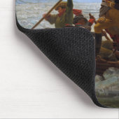 Überquerung des Delaware River, George Washington Mousepad (Ecke)