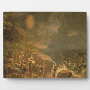 Überquerung des Roten Meeres Fotoplatte